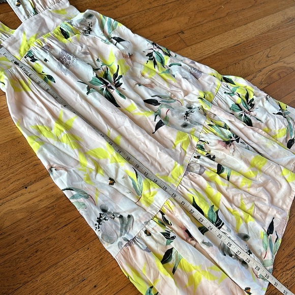 Stillwater Jessie FLORAL KNEE LENGTH DRESS Midi Size Small - Picture 13 of 14